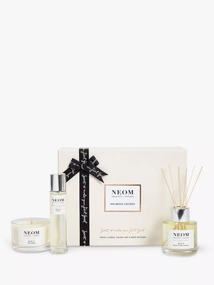 NEOM Wellbeing London Your Moment of Wellbeing Citrus Candle and Home Fragrance Set
