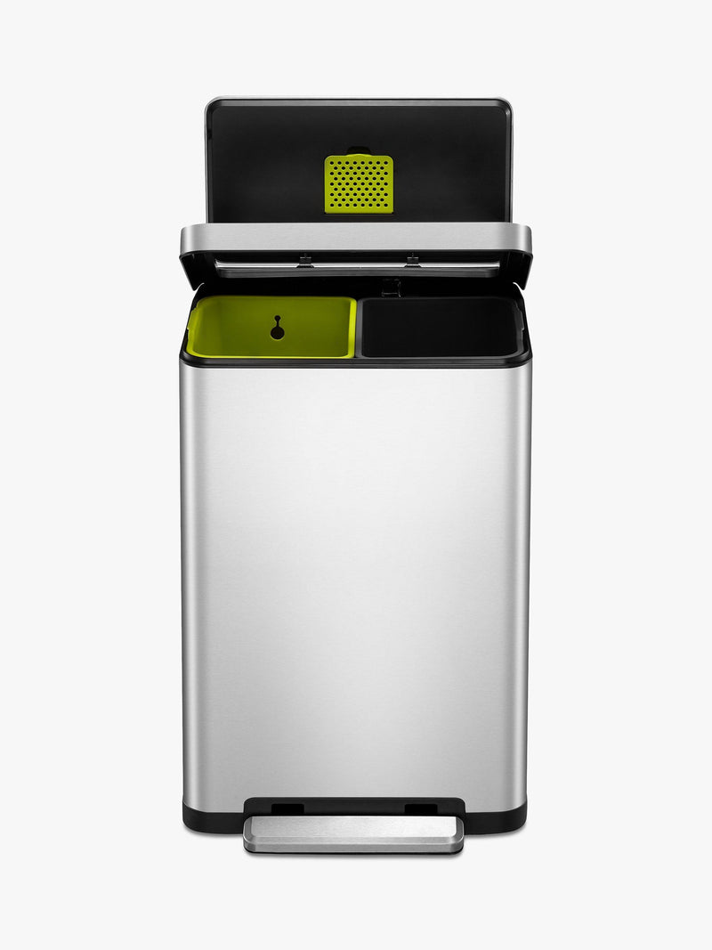 EKO X Cube recycling pedal bin 40L - British product