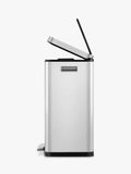 EKO X Cube recycling pedal bin 40L - British product