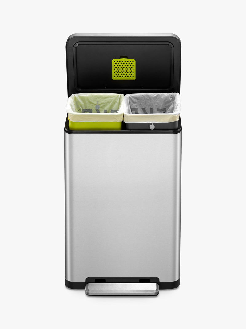 EKO X Cube recycling pedal bin 40L - British product