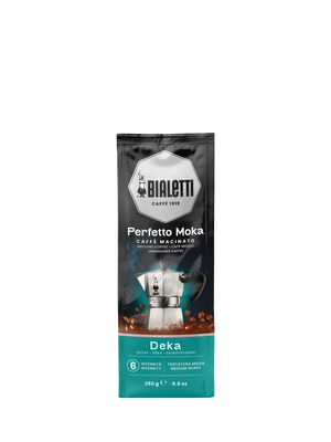 Bialetti Moka Deka Decaffeinated Ground Coffee 250g