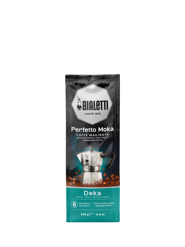 Bialetti Moka Deka Decaffeinated Ground Coffee 250g