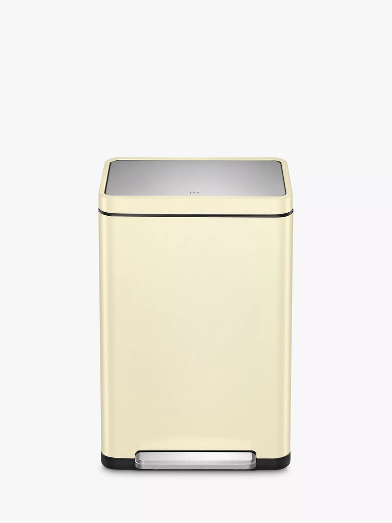 Eko X Cube Recycling Bin 40L - Cream