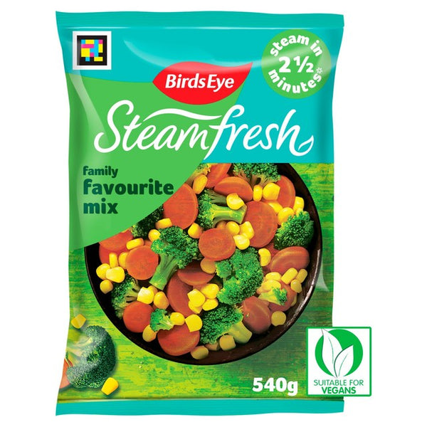 Birds Eye Steamfresh 4 Family Favourites Steam Bags
