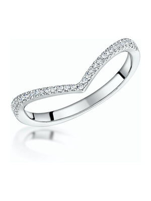 The Diamond Store Stellato White Gold Diamond Ring 0.12ct