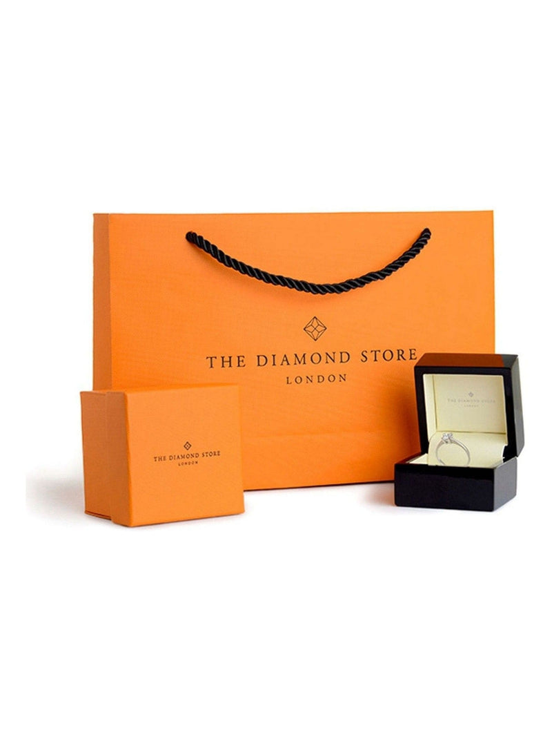 Diamond Store gold pearl sapphire ring (British brand)