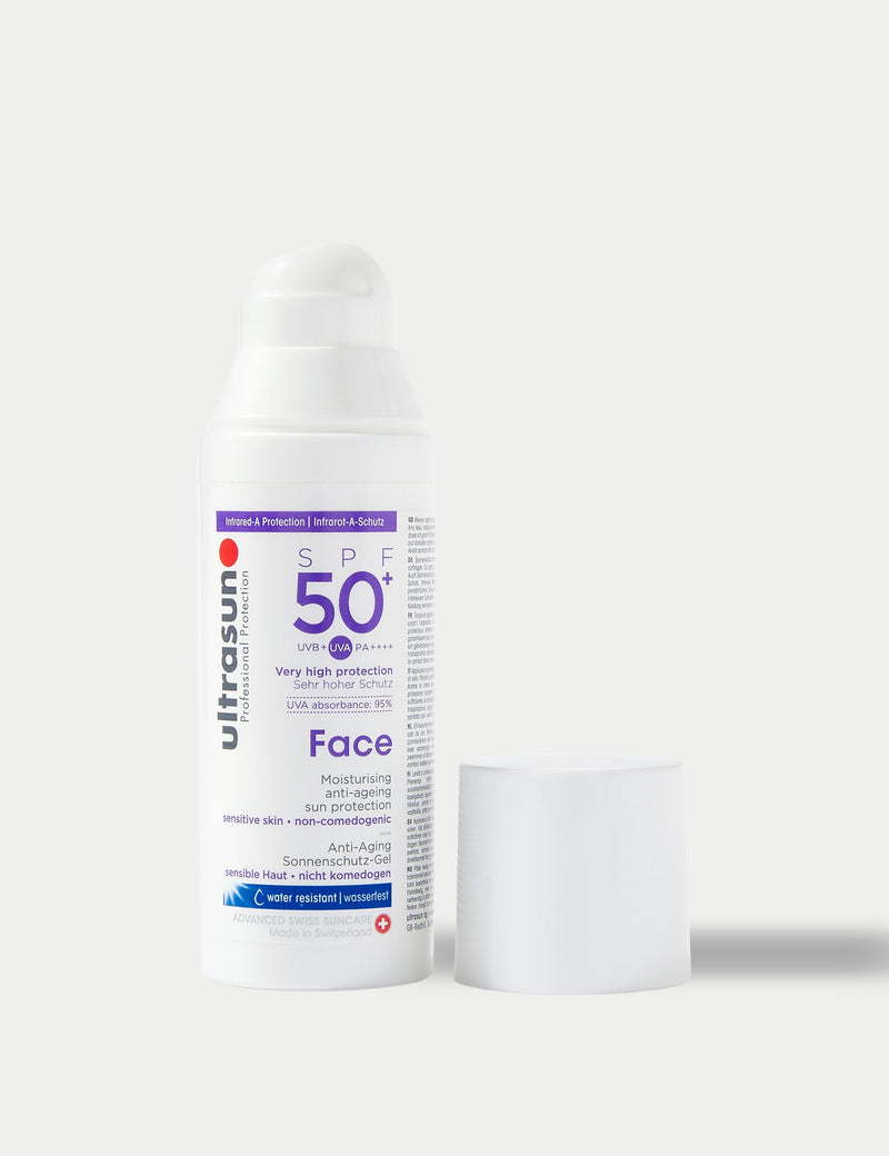 Face Moisturiser Cream SPF 50+ 50ml (British brand)