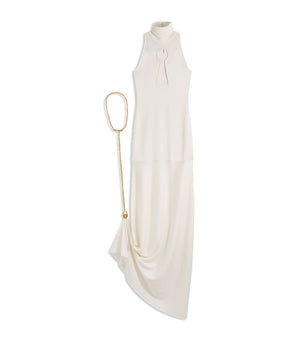 Schiaparelli Keyhole Padlock and Chain Gown