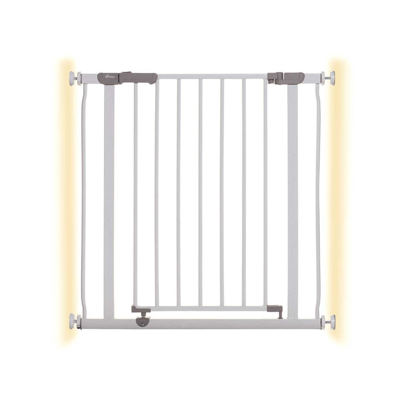 Dreambaby Ava Metal Safety Gate - White ( Fits Gaps 75 - 81cm) Pressure Mounted