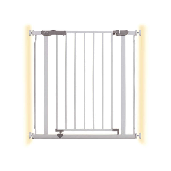 Dreambaby Ava Metal Safety Gate - White ( Fits Gaps 75 - 81cm) Pressure Mounted