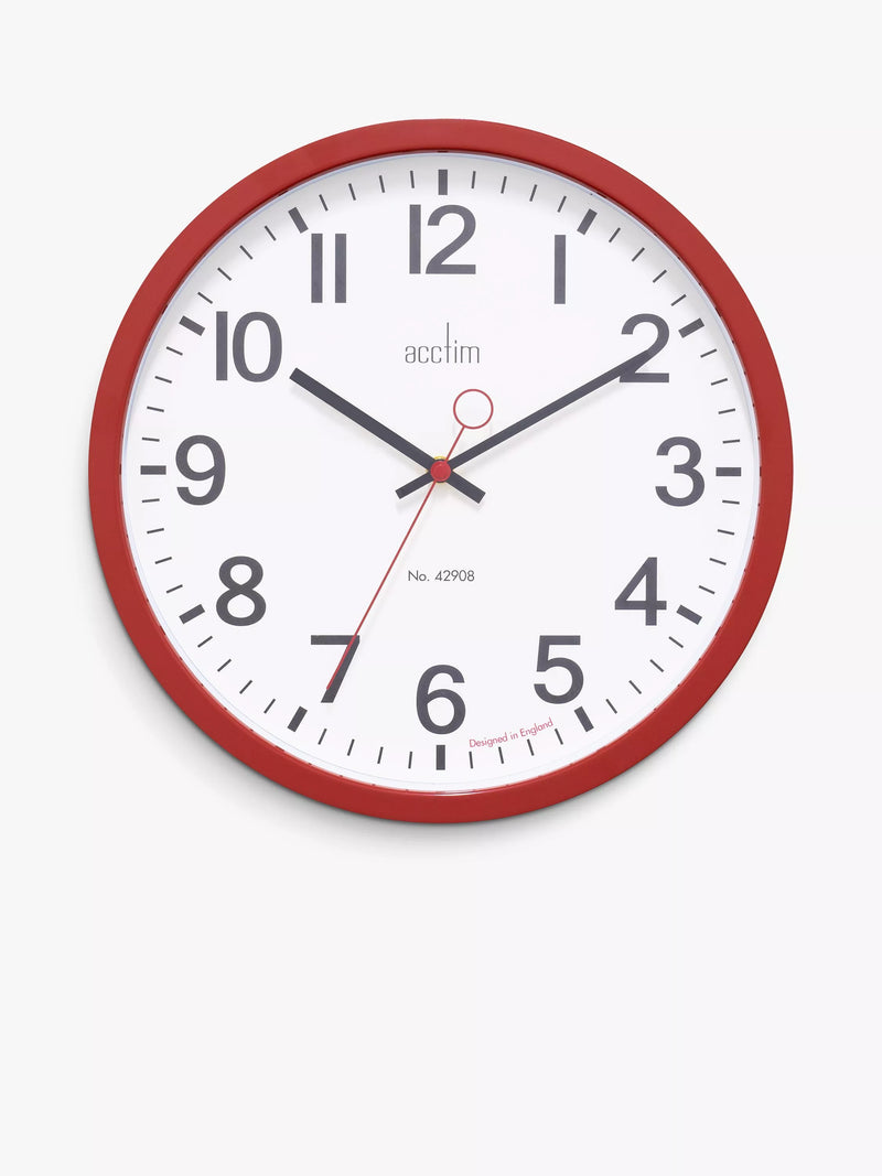 Acctim Kempston Analogue Wall Clock 35cm