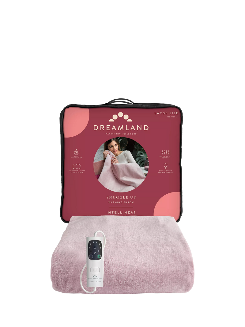Dreamland Luxury Electric Heated Throw 120x160cm