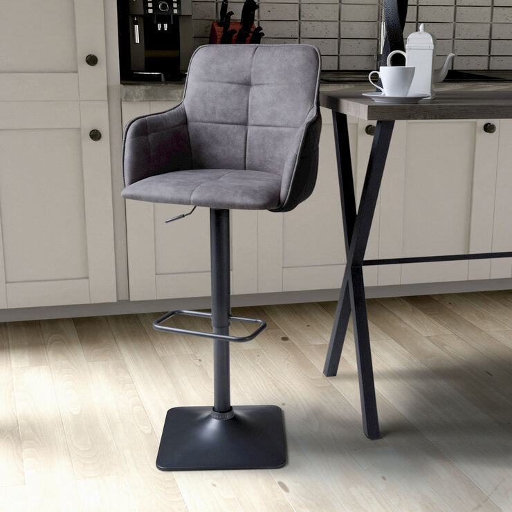 Shankar light grey bar stool 2 pack - British product