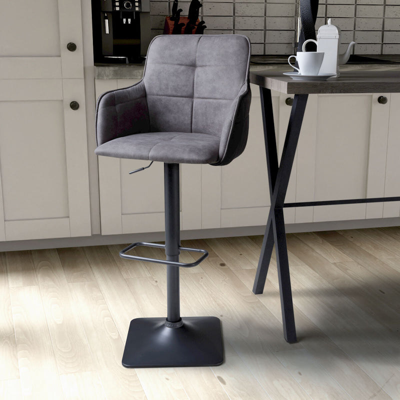 Shankar light grey bar stool 2 pack - British product