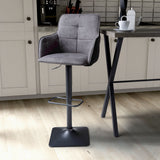 Shankar light grey bar stool 2 pack - British product