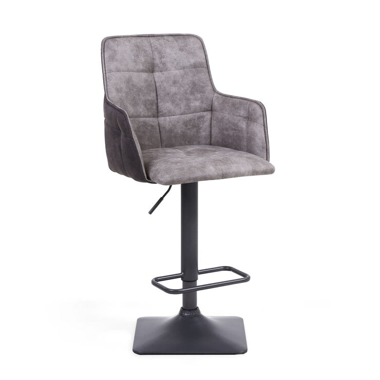 Shankar light grey bar stool 2 pack - British product