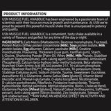 USN Muscle Fuel strawberry gainer 2.2kg, UK version
