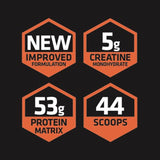 USN Muscle Fuel strawberry gainer 2.2kg, UK version