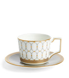 Wedgwood Renaissance grey coffee cup and saucer 70ml - British product