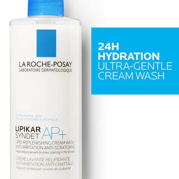 La Roche-Posay Lipikar Syndet AP+ cream wash 400ml (British brand)