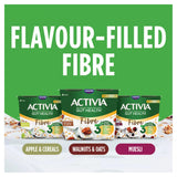Activia Fibre Walnut & Oat Gut Health Breakfast Yoghurt Multipack 4 x 115g
