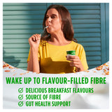 Activia Fibre Walnut & Oat Gut Health Breakfast Yoghurt Multipack 4 x 115g