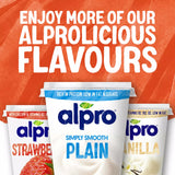Alpro Plain No Sugars Soya Dairy Free Yoghurt Alternative 500g