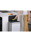 EKO X Cube recycling pedal bin 40L - British product