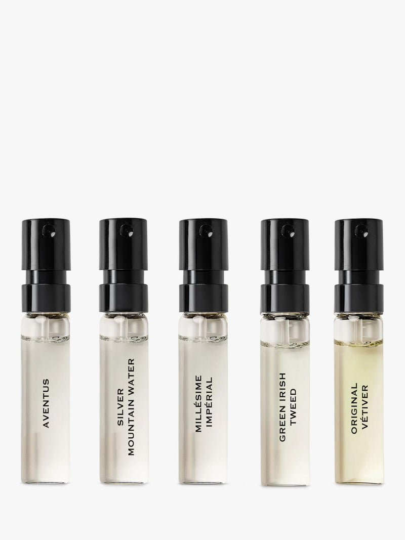 Creed men fragrance sample set 1.7ml bottles (British brand)
