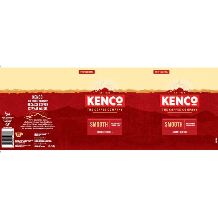 Kenco smooth instant coffee granules 750g (British brand)