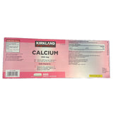 Kirkland Signature Calcium & Vitamin D3 600 tablets, UK version