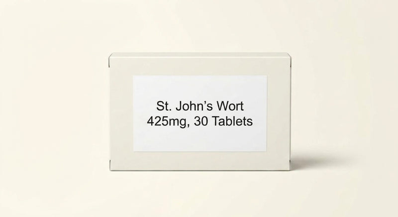 Holland & Barrett Moodease St John's Wort 425mg Tablets, UK version