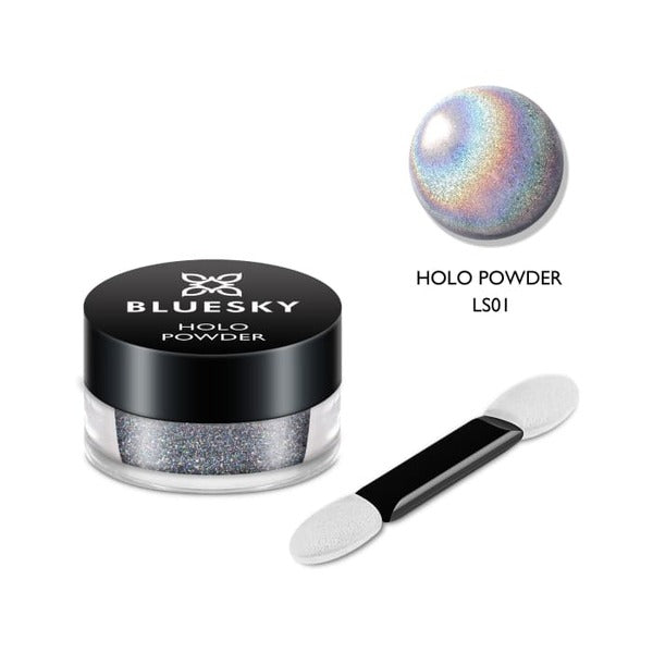 Bluesky Holo Powder nail art powder - British product