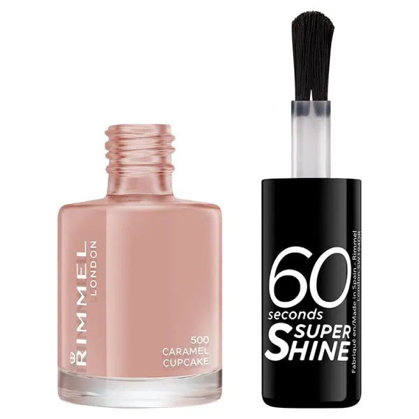 Rimmel nail polish Caramel Cupcake 8ml, imported from the UK