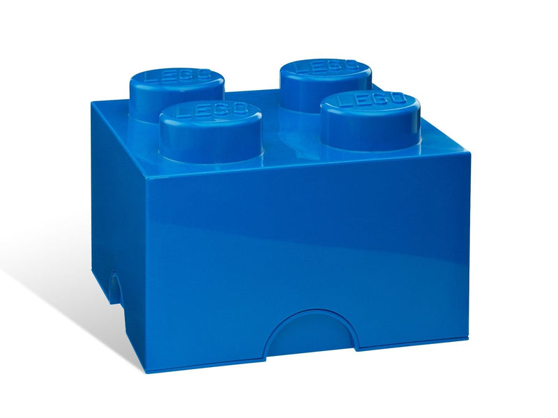 LEGO 4-Stud storage brick blue 18 cm high UK version