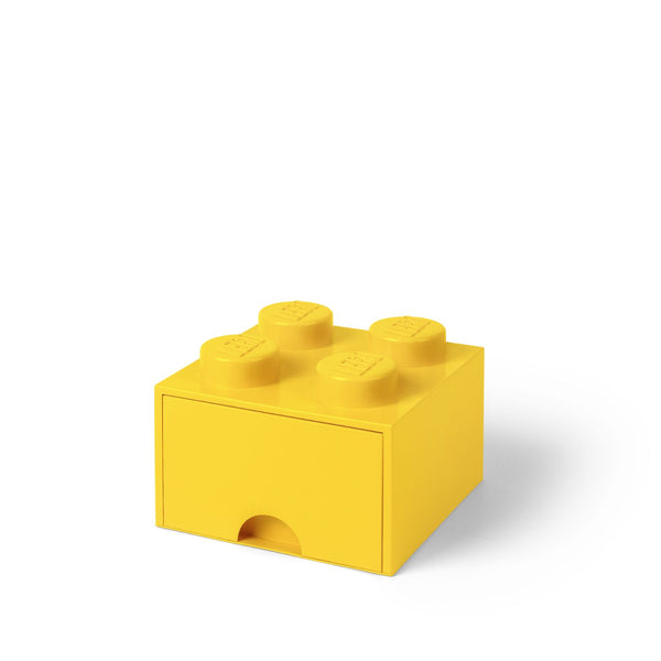 LEGO 4-Stud Yellow Storage Brick Drawer