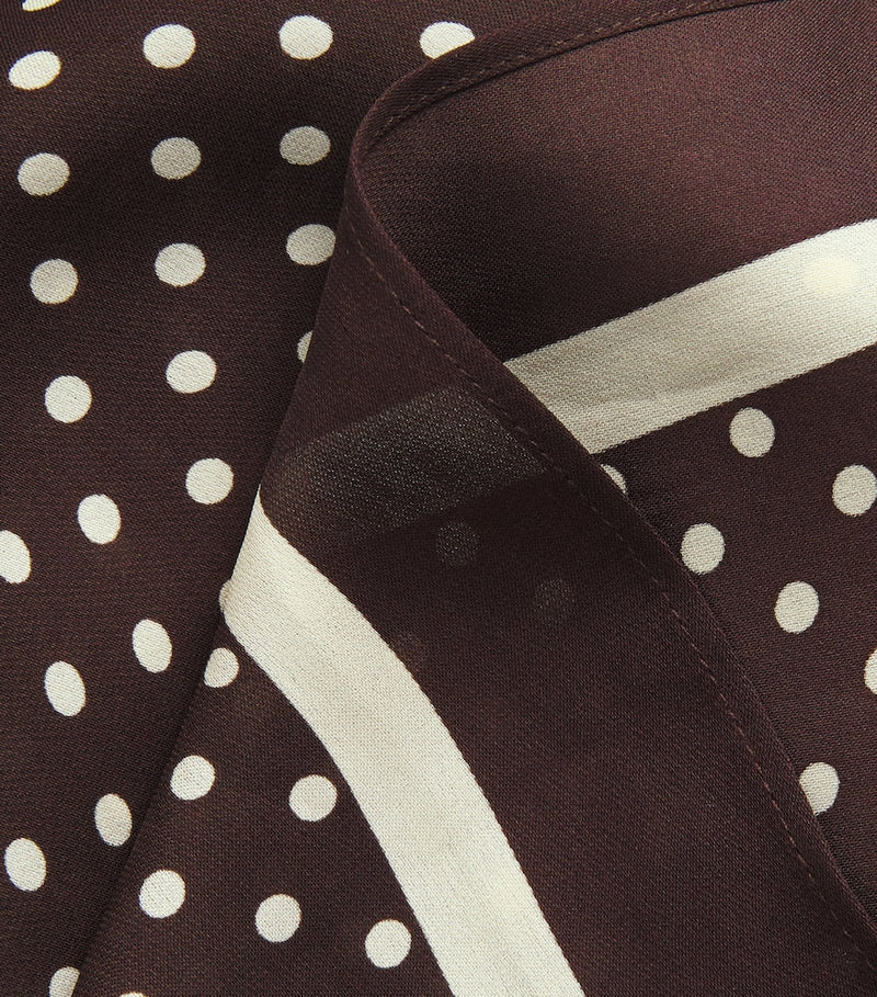 Matteau Silk Polka-Dot Pareo