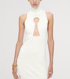 Schiaparelli Keyhole Padlock and Chain Gown