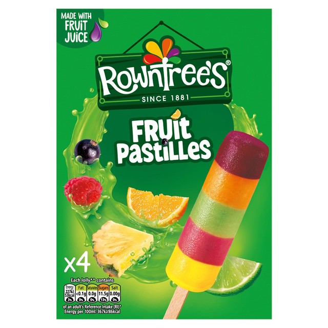 Rowntree's Fruit Pastilles Lollies