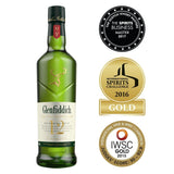 Glenfiddich 12 Year Old single malt whisky 70cl, imported from the UK