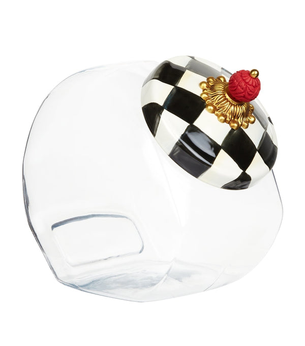MacKenzie-Childs Courtly Check Cookie Jar