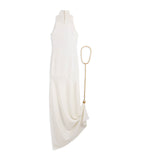 Schiaparelli Keyhole Padlock and Chain Gown