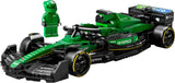 LEGO Aston Martin F1 AMR24 race car model - British product