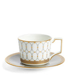 Wedgwood Renaissance grey coffee cup and saucer 70ml - British product