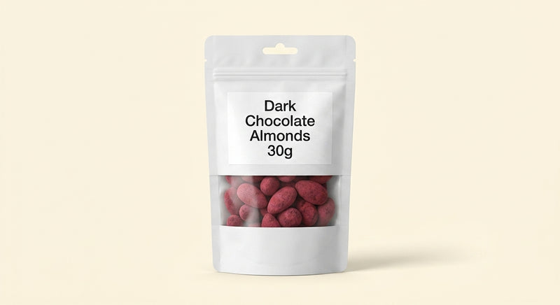 Holland & Barrett Dark Chocolate Raspberry Almonds 12x 30g