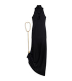 Schiaparelli Keyhole Padlock and Chain Gown